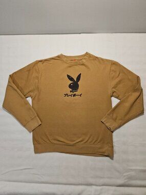Playboy Color Bars Tokyo Japan Anime Bunny Ace Spades Fleece Crewneck Sweatshirt